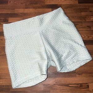 Tik Tok Shorts grey gray size small ruched great butt